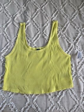 Old Navy Ribbed Cropped Tank Top